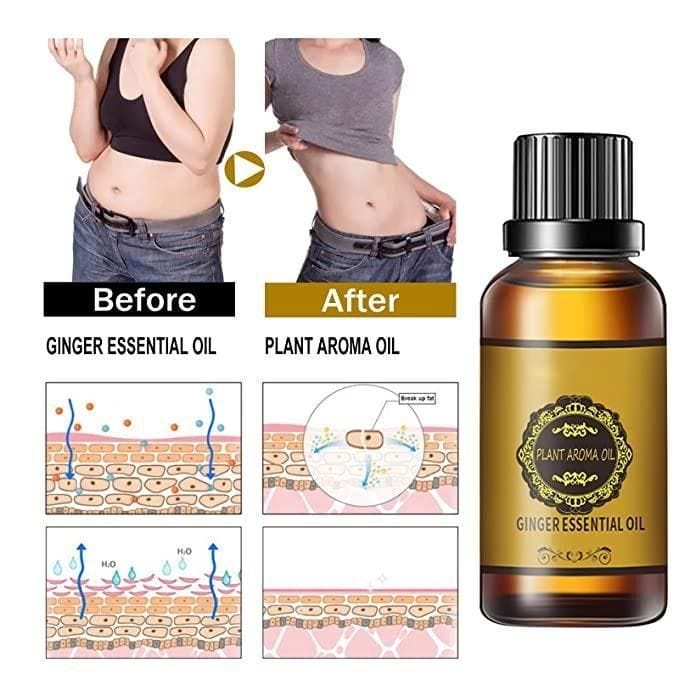 Belly Drainage Ginger Oil (Pack of 2)